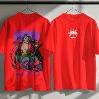 RULED Blackbeard's Wrath - One Piece Tribute Tee - red, l