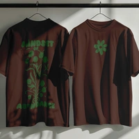 RULED Mindset of Abundance Oversized T-Shirt by RULED - brown, s