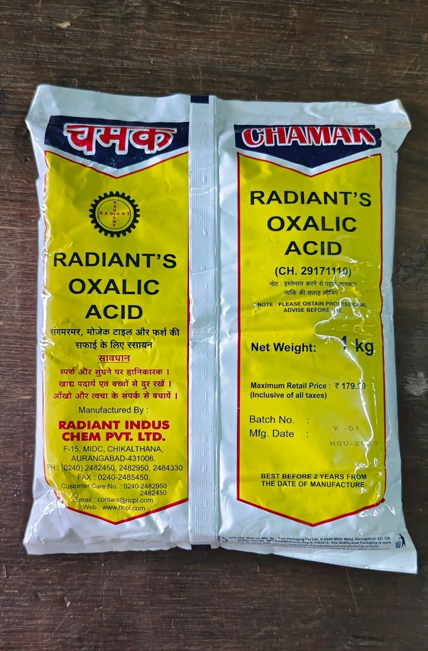Oxalic Acid 1kg - White