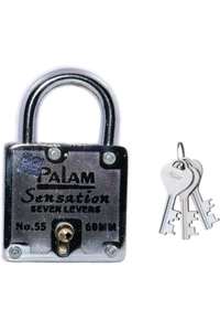 Palam Sensation 60mm Lock,  With 3 Keys.