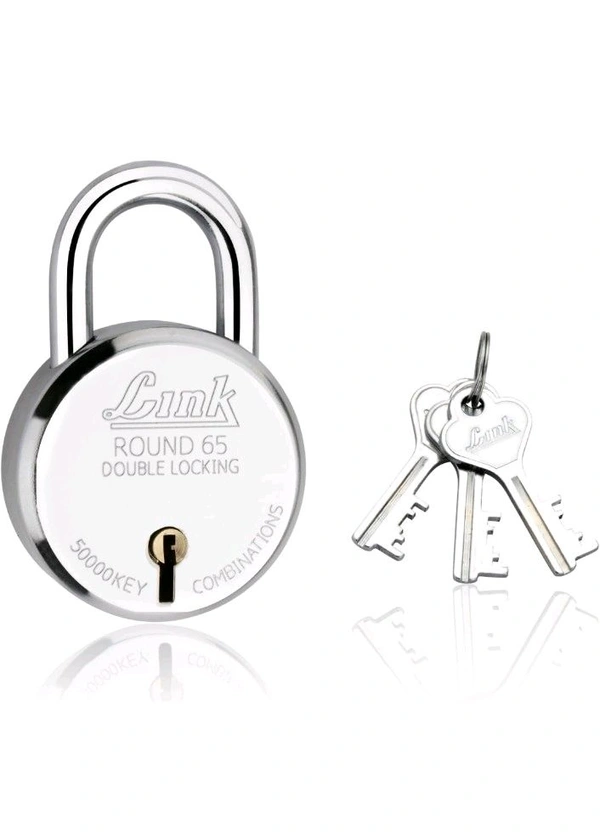 Link Round 65mm. Lock (Double Lock) with 3key.