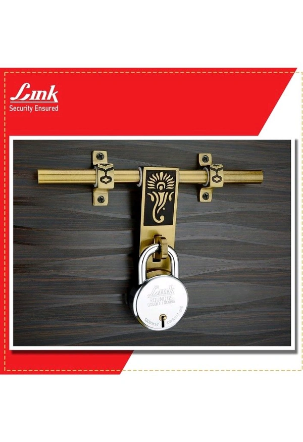 Link Round 65mm. Lock (Double Lock) with 3key.