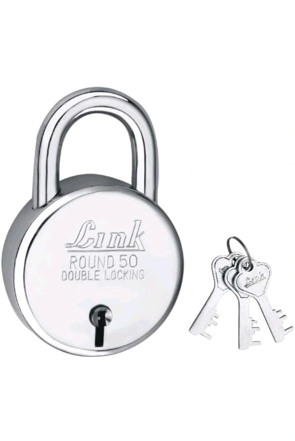 Link Round 50mm. Lock (Double Lock) with 3key.