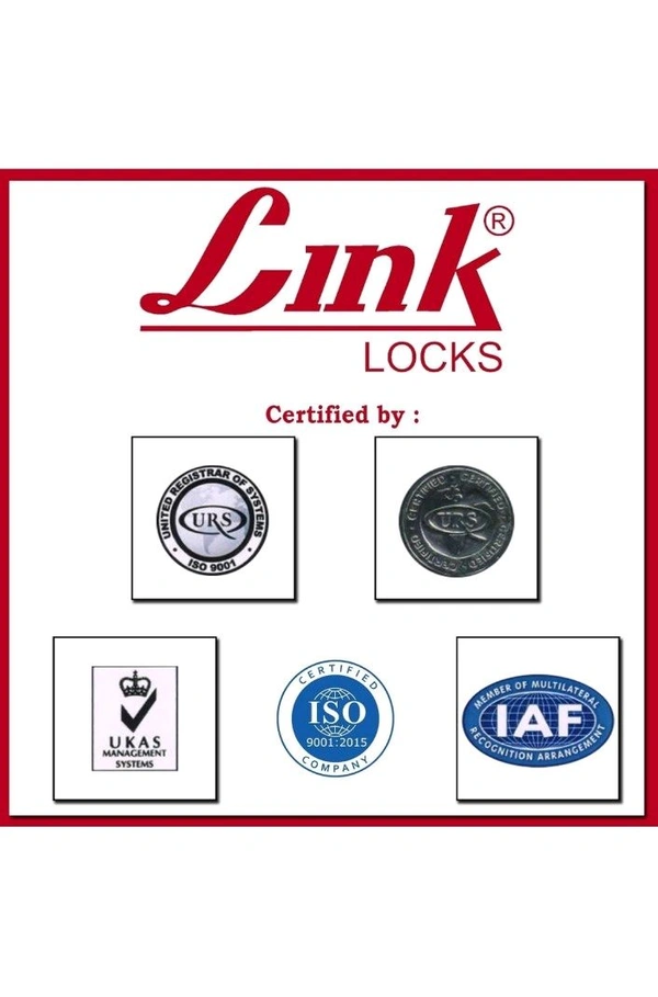 Link Round 50mm. Lock (Double Lock) with 3key.