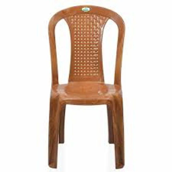 Nilkamal Chair  - Brown