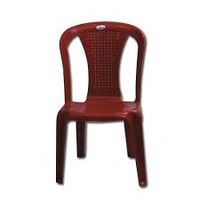 Nilkamal Chair  - Brown