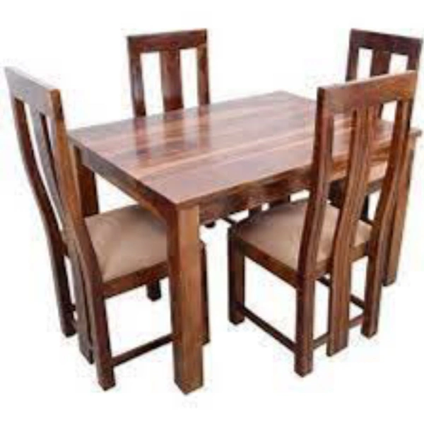 Wooden 4Seter Dining Table  - Brown