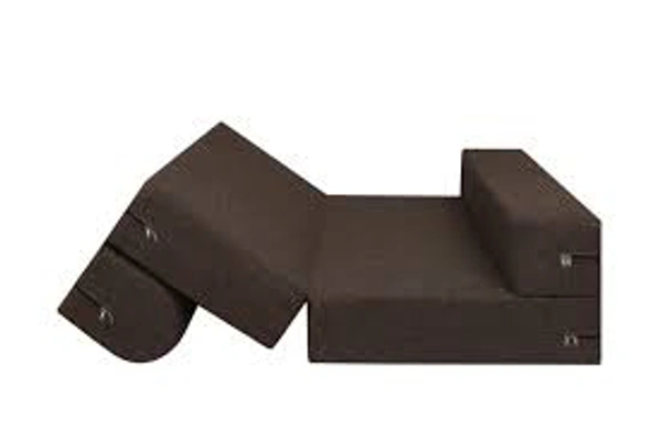 Fold Sofa Cum Bed - Brown