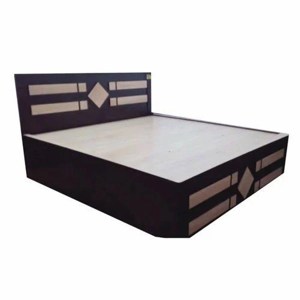 Partical Board  Bed - Brown, 5×7