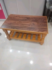 Wooden Centre Table  - Brown
