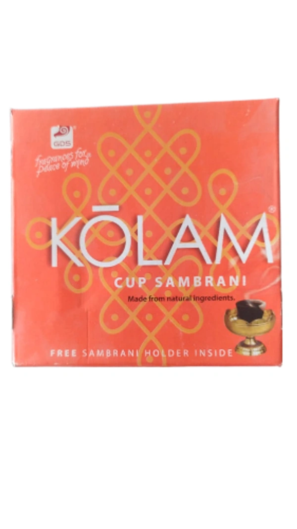 Kolam Cup Sambarani Box