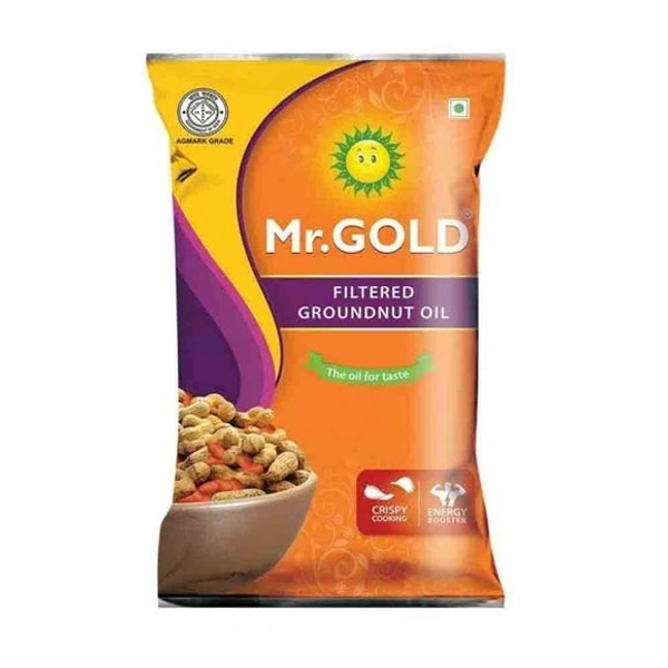 Mr Gold Groundnut Oil - 1lit