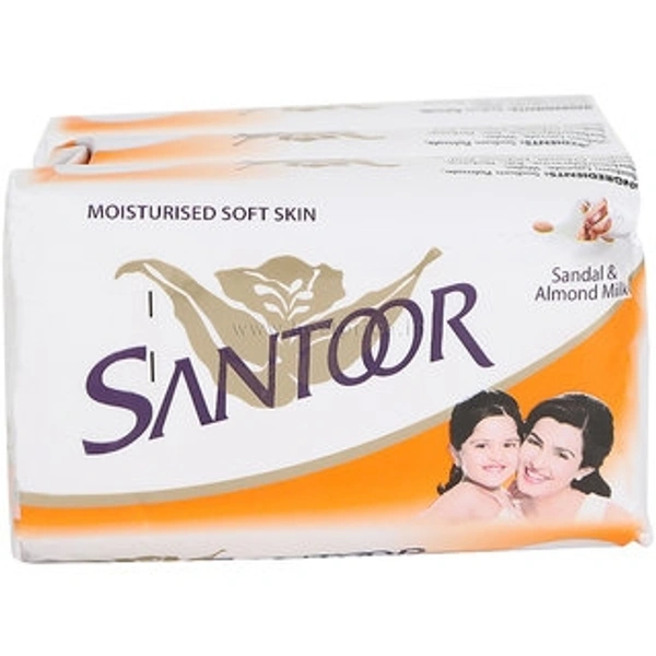 Santoor White - 40g