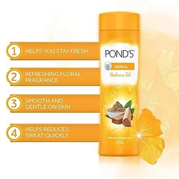 Ponds Sandal Talc - 100g