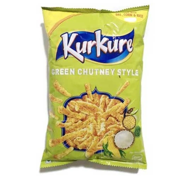 Kurkure 20rs - Green chutney