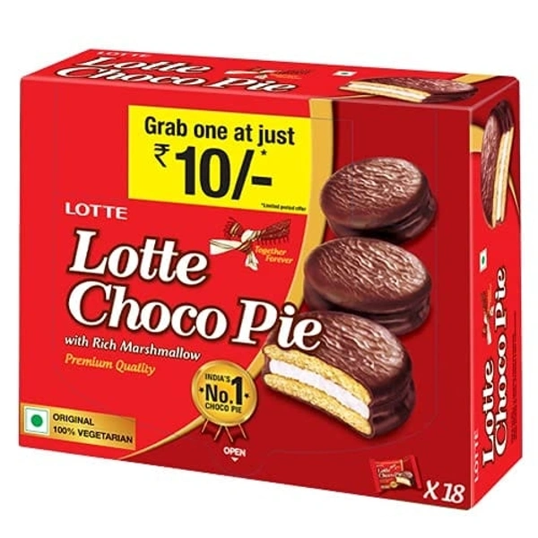 Lotte Choco Pie - Box(18pcs)