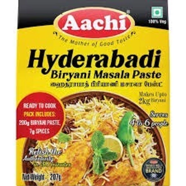 aachi biriyani paste - hyderabad, 160g