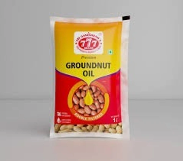 777 groundnut oil - 1lit