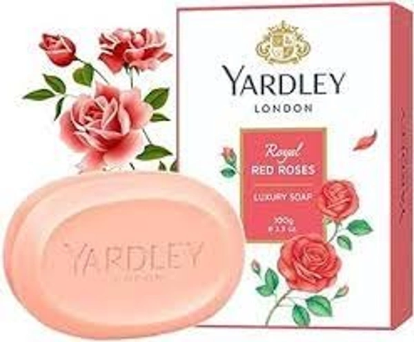 Yardley Soap - red rose