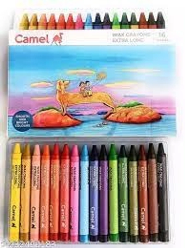 Camel Wax Crayans - Big(24pencil)