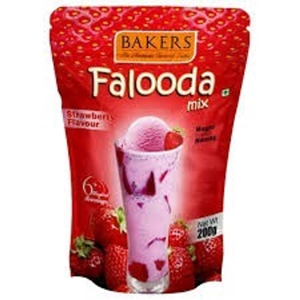 BAKERS FALOODA - STRAWBERRY