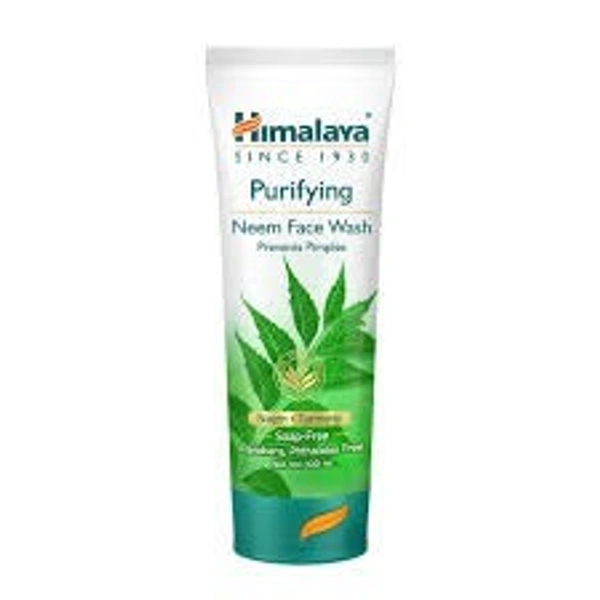 himalaya face wash 100ml - neem