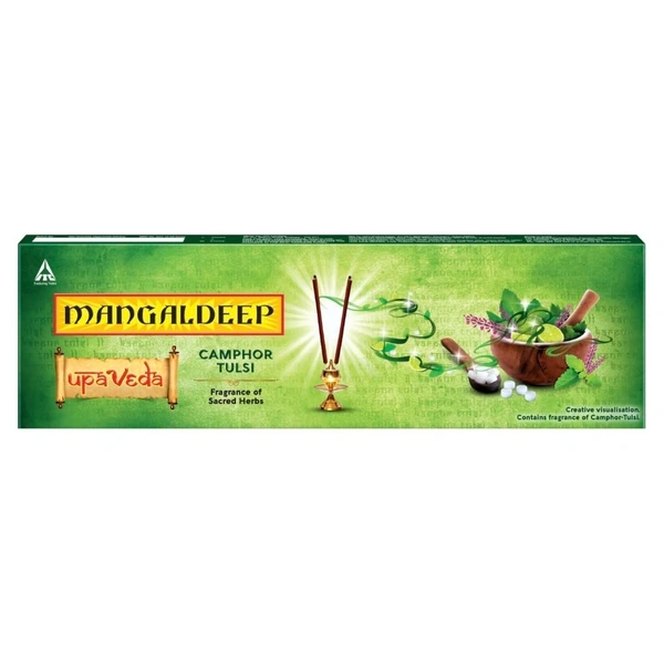 Mangaldeep Agarbatti  - camphor tulsi