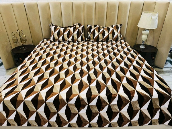 II Bedsheet King Size Fabric Soft Blankit+ 2pilo Size95×105 Wight 1.5 Kg Pv30trebhug