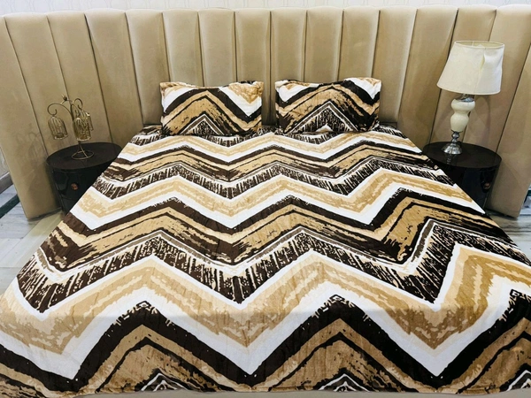II Bedsheet King Size Fabric Soft Blankit+ 2pilo Size95×105 Wight 1.5 Kg Pv30 M