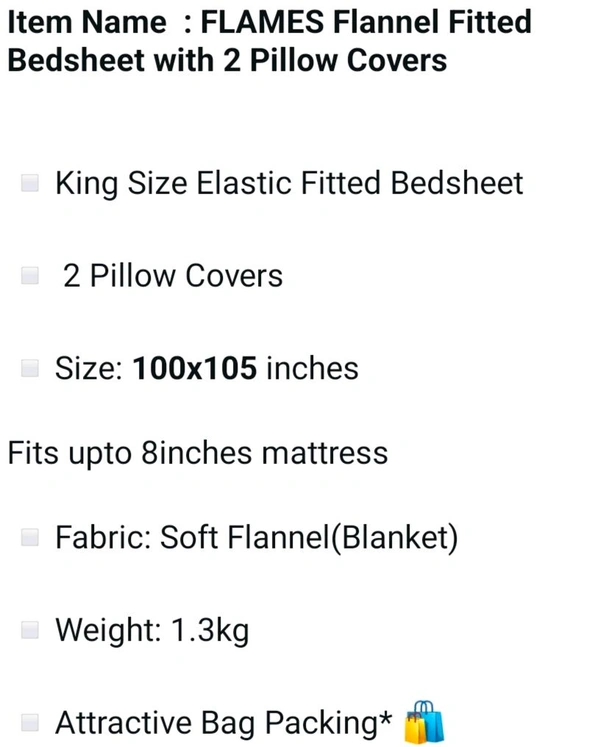 II Bedsheet King Size Fabric Soft Blankit+ 2pilo Size100×105 Wight 1.3 Kg Pv30/Mil Brown 