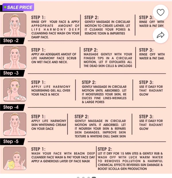 Life Harmoney Bridal Skin Whitening Facial Kit Pv10