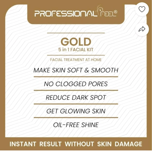 FACIAL Kit Professional Feel Harbal / 5 In 1 Face Massager150 Grm Pv20