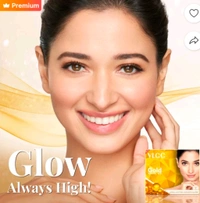 Vlcc Fascial Kit Bright Glowing Skin Parlour Glow 60 Grm Pv10