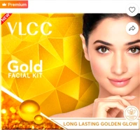 Vlcc Fascial Kit Bright Glowing Skin Parlour Glow 60 Grm Pv10