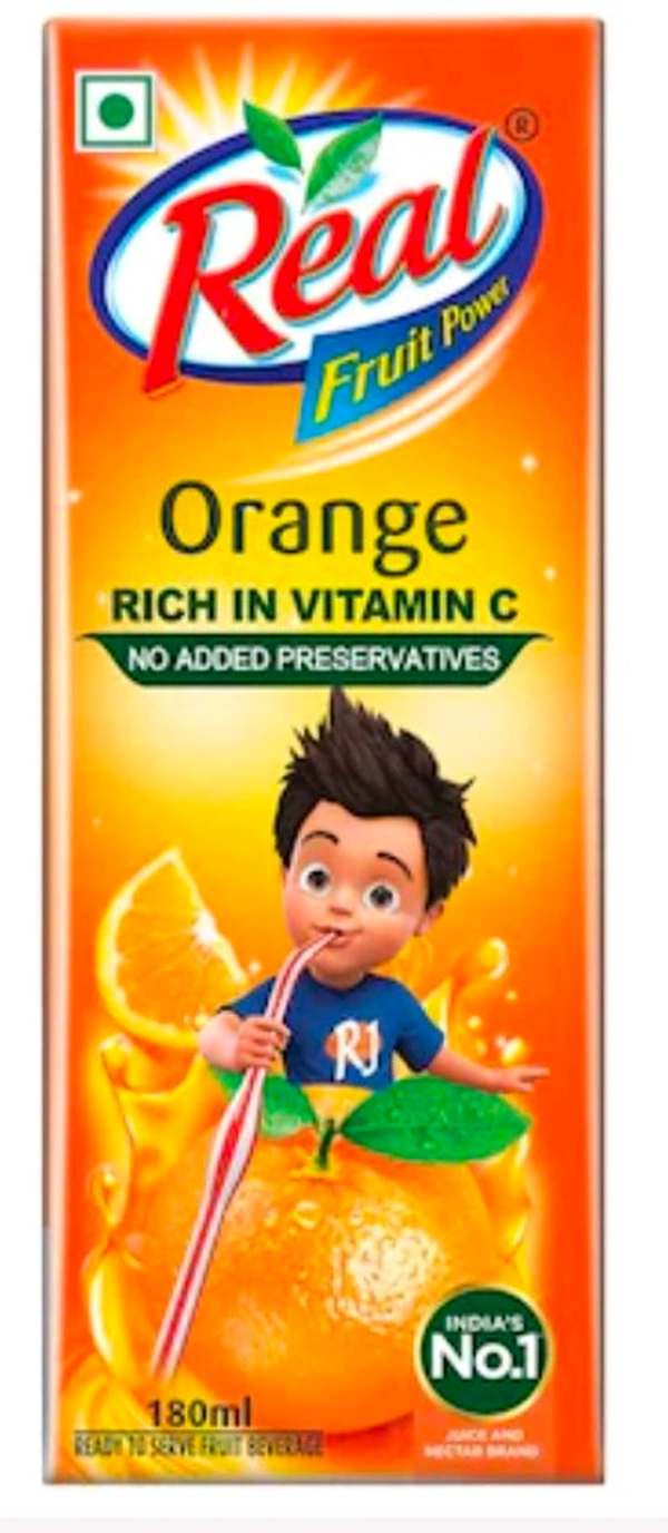 Real Orange 180 Ml Pjv2