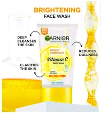 Garnier Face Wash Vitamin Si Plus Lemon Form 100 g (Tube) Pv5