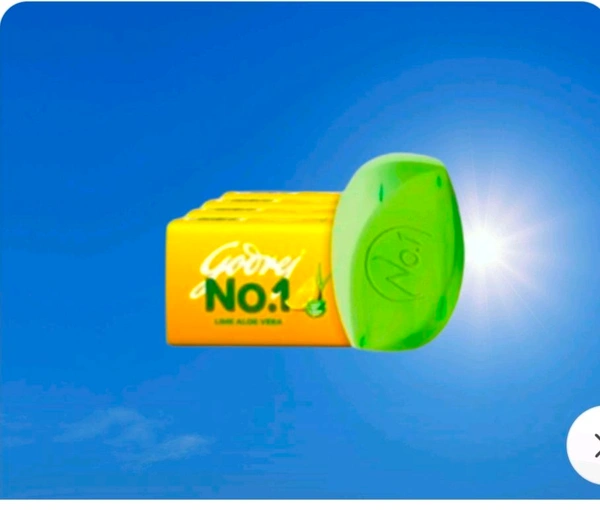 godraj No 1 Bath Soap 1 Pcs 100Grm 