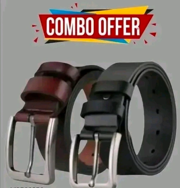 Man Casual Party Belt 2 PcsPv30
