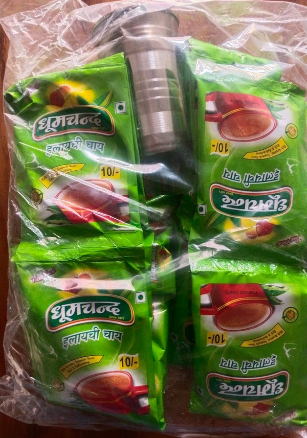 Dhoom Chand Tea+ Steel Bartan MRP 10 Pouch 40