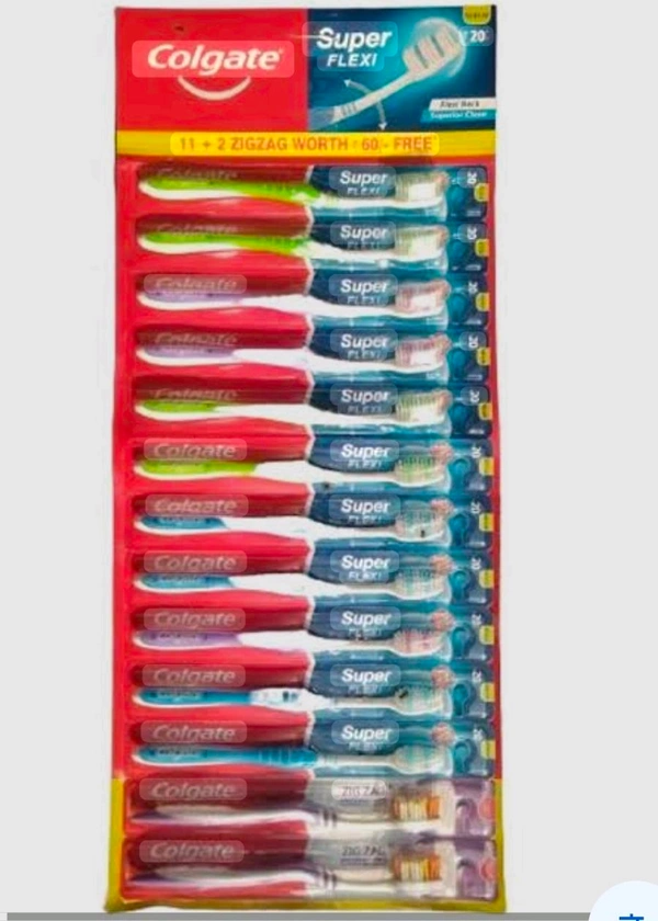 Colagate Buresh 13 Pcs MRP 20