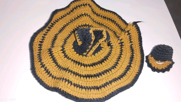 Laddu Gopal Ji Ke Dress With Cap Winter NO 5