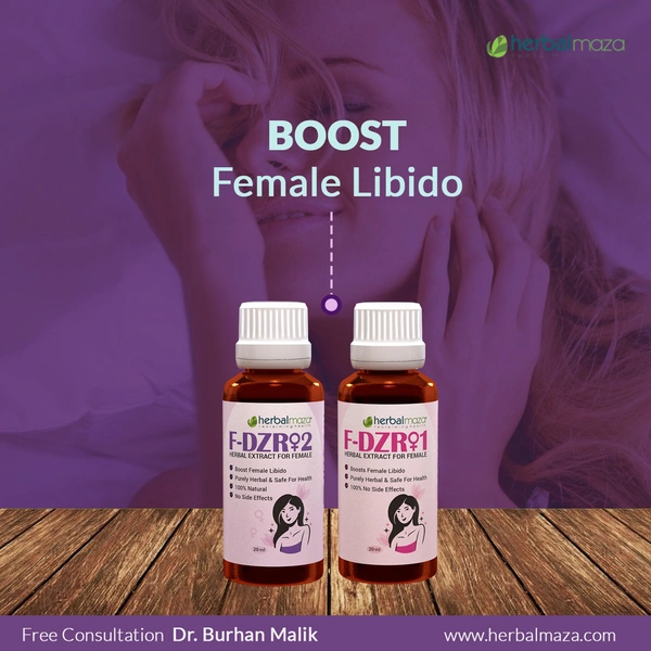 Female Arousal F-DZR01 and F-DZR02 - Boost Female Libido