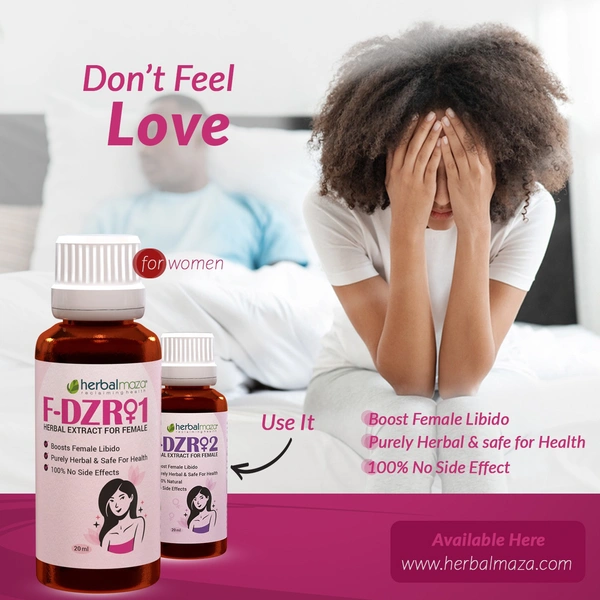 Female Arousal F-DZR01 and F-DZR02 - Boost Female Libido