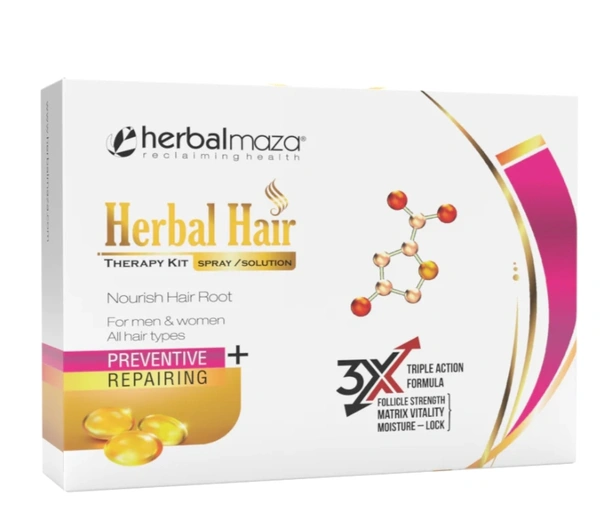 Hair Loss Treatment Combo Pack Leech hair Oil, Ugain Spray and Shampoo