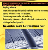 Hair Loss Treatment Combo Pack Leech hair Oil, Ugain Spray and Shampoo