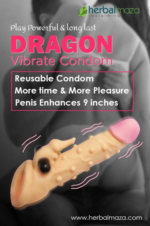 Dragon Vibrate Condom 