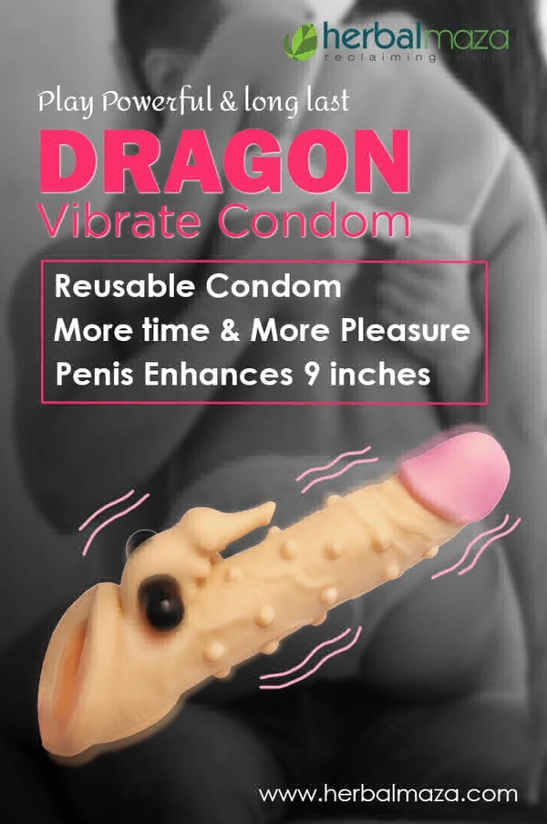 Dragon Vibrate Condom 