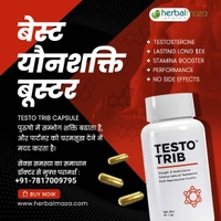 TESTO TRIB Natural Testosterone Booster ( 60 Capsules Pack )