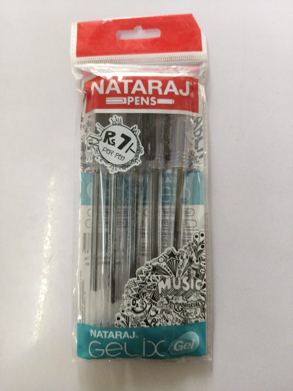 Natraj Gel Pen - Blue