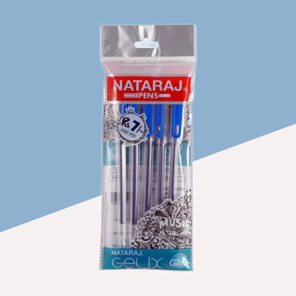 Natraj Gel Pen - Black